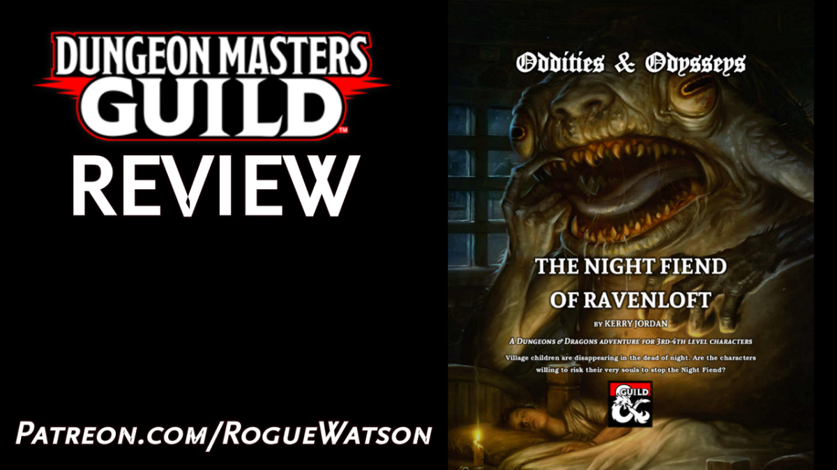 DMs Guild Review – Oddities & Odysseys: The Night Fiend of Ravenloft